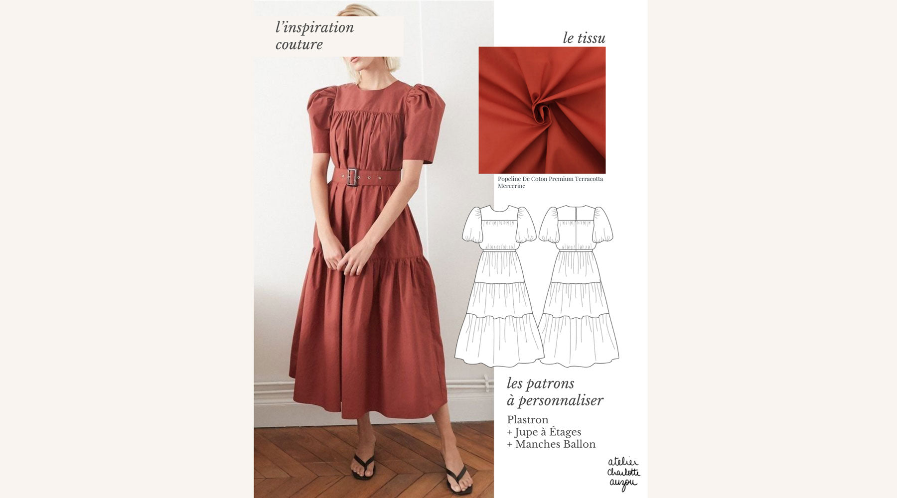 Inspirations pour coudre les patrons à personnaliser #40