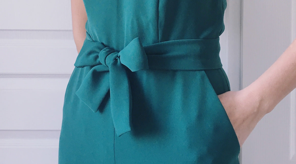 tuto couture blog charlotte auzou ceinture à nouer