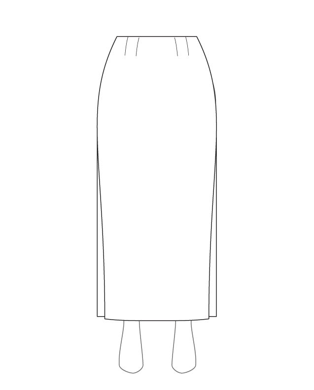 longue fentes côté