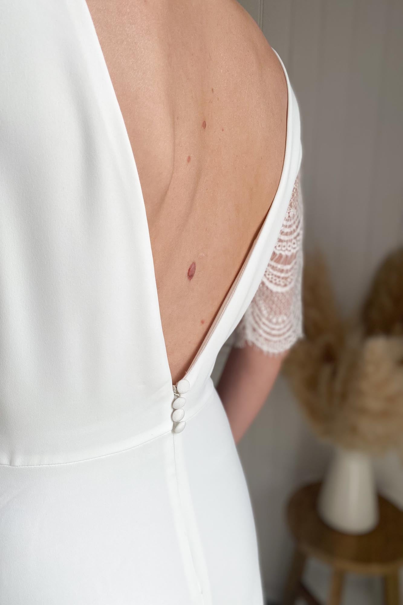 Robe de Mariée Dos Nu