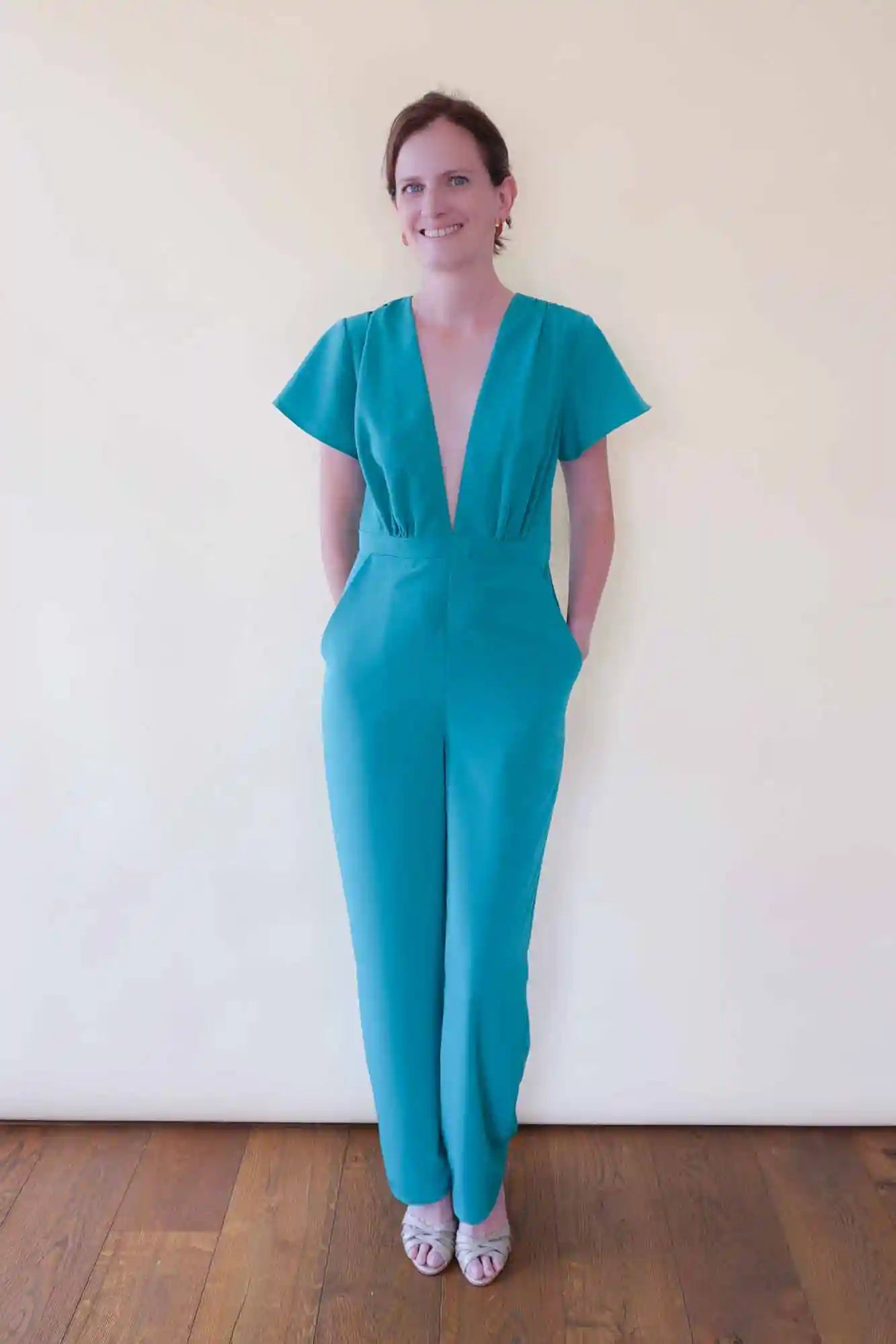 Patron de Couture Combinaison Pantalon ou Short pour Femme À Personnaliser, Pochette ou PDF, du 34 au 56, par Atelier Charlotte Auzou