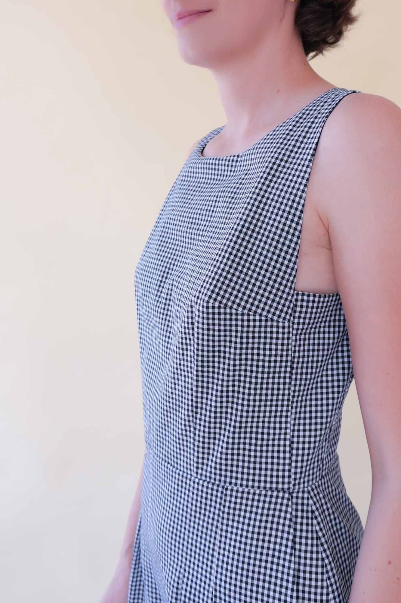 Patron de Couture à Découpes Graphiques sur les Côtés pour jouer avec la Transparence, du 34 au 56, 100% personnalisable, Papier ou PDF