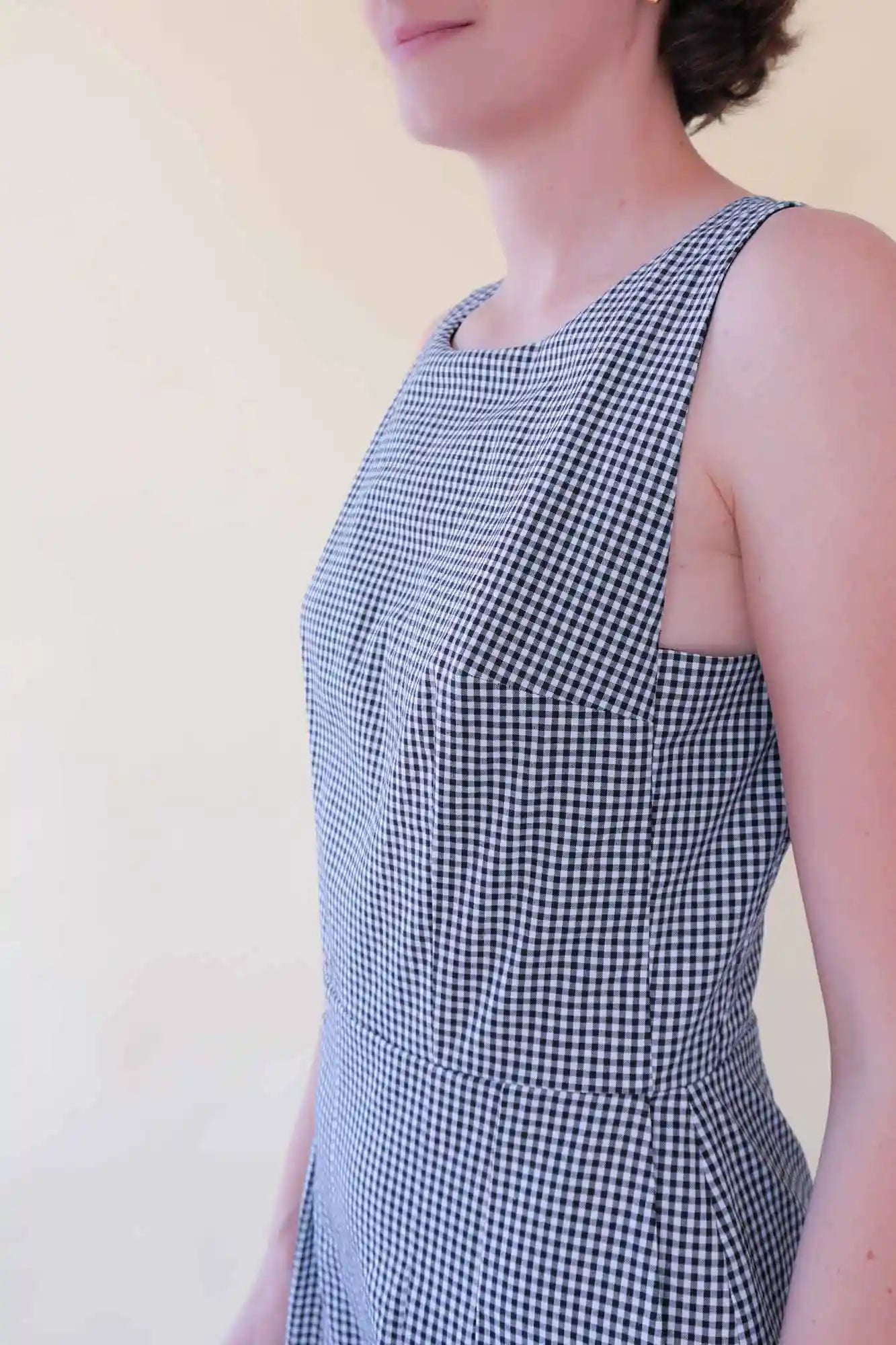 Patron de Couture à Découpes Graphiques sur les Côtés pour jouer avec la Transparence, du 34 au 56, 100% personnalisable, Papier ou PDF