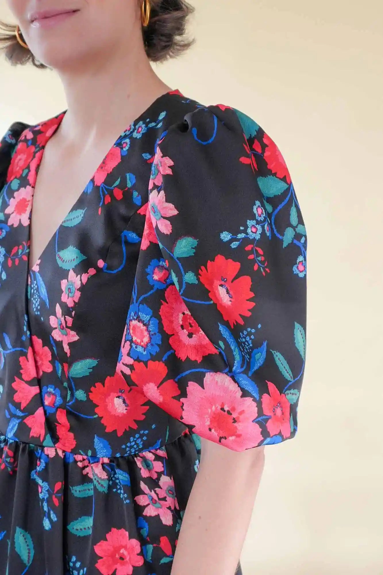 Patron de Couture Robe Cache-Coeur À Personnaliser, du 34 au 56, Pochette ou PDF, par Atelier Charlotte Auzou