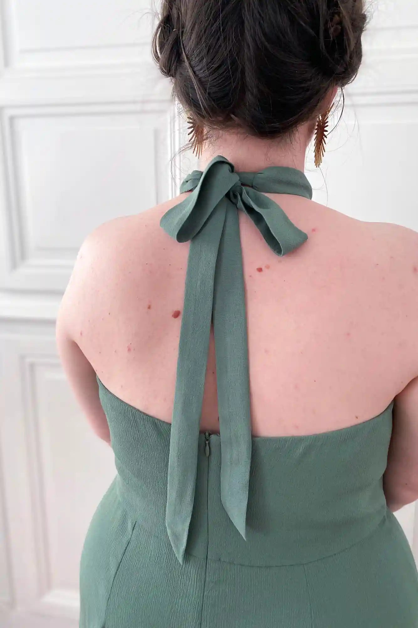 Patron de Couture Dos Nu Foulard à Nouer dans le Cou à Personnaliser par Atelier Charlotte Auzou
