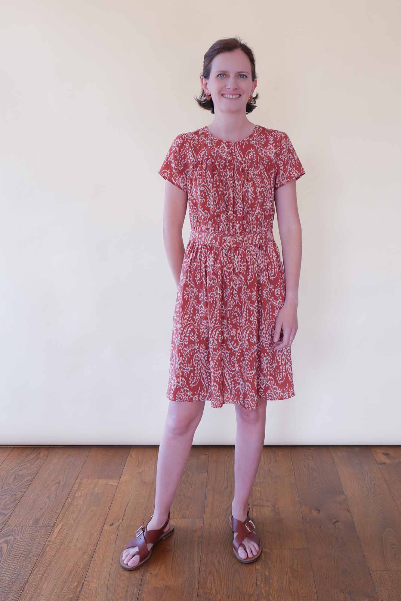 Patron de Robe Courte Estivale à Personnaliser par Atelier Charlotte Auzou