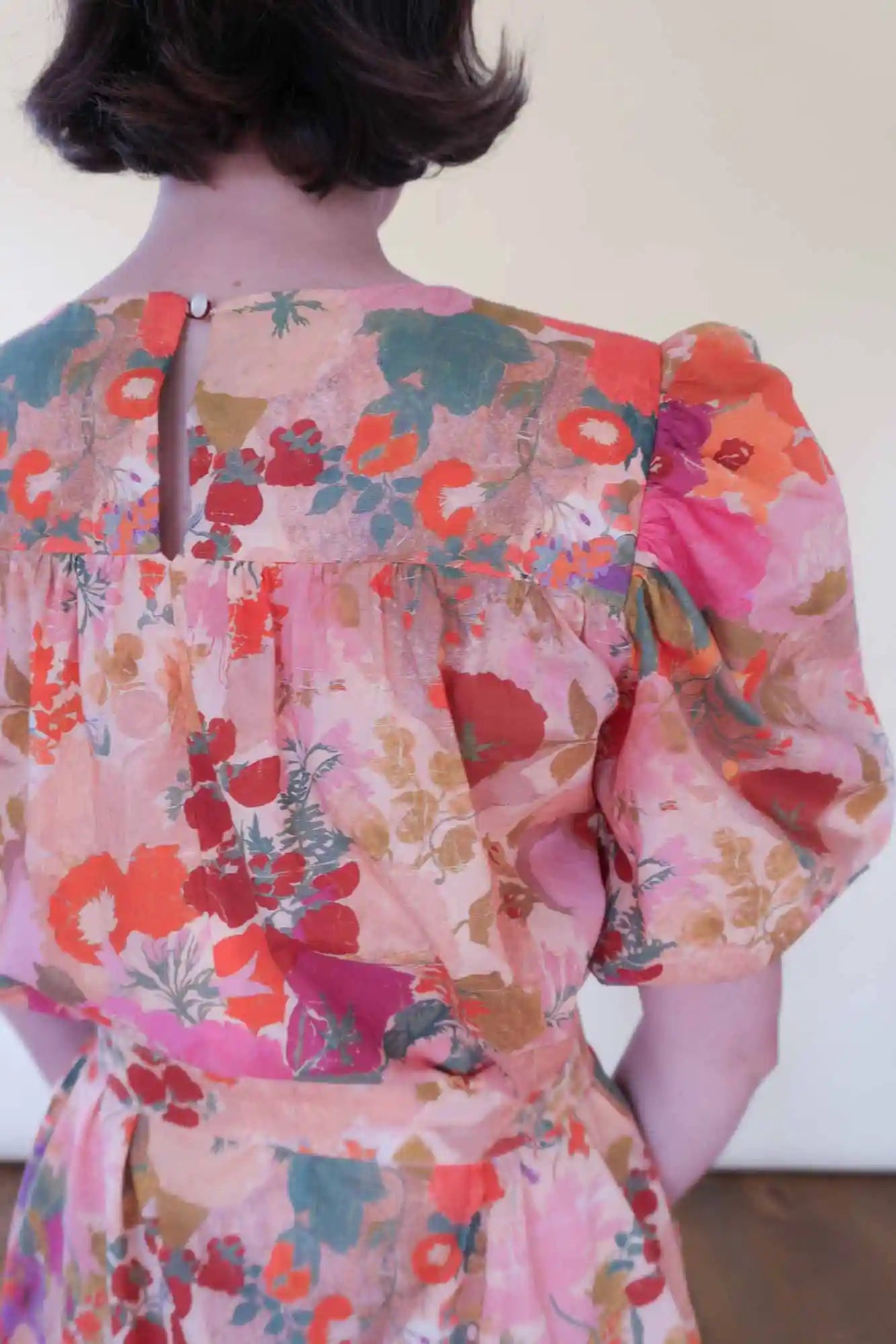 Patron de Couture Femme Plastron à Broder ou Matelasser, pour créer une Robe ou un Top Sur-Mesure