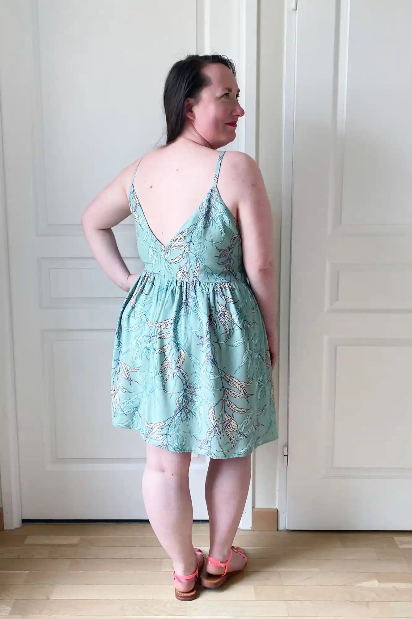 Robe Courte d'Été à Bretelles