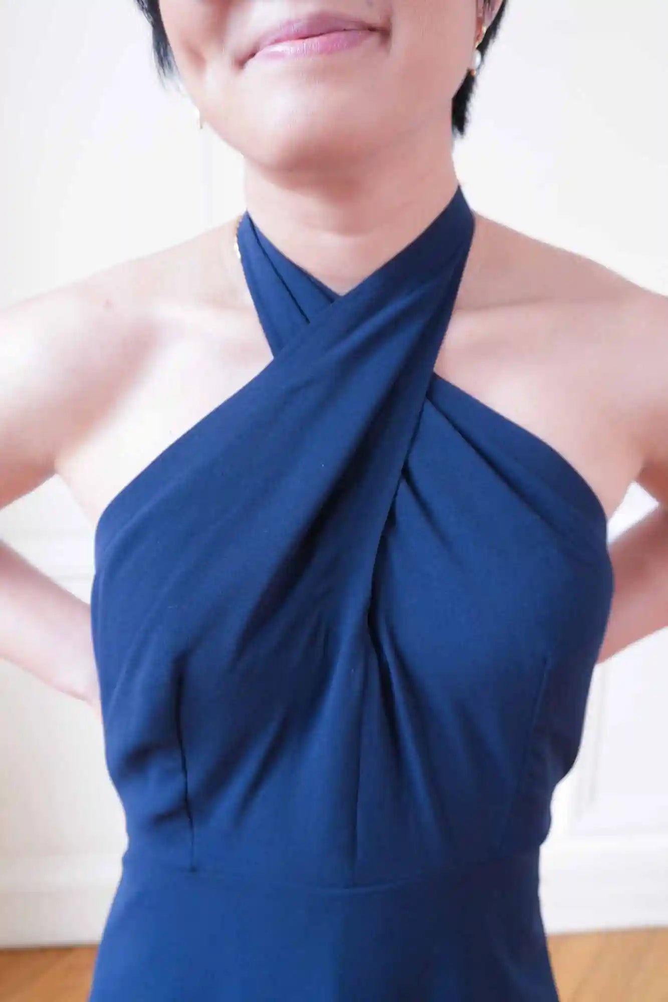 Patron de Couture Dos Nu Foulard à Nouer dans le Cou à Personnaliser par Atelier Charlotte Auzou