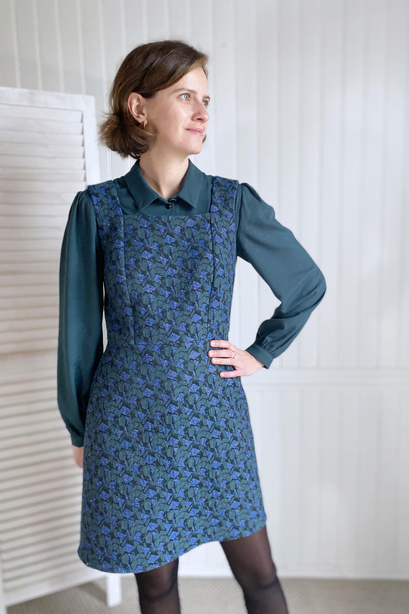 Robe d'Hiver en Jacquard