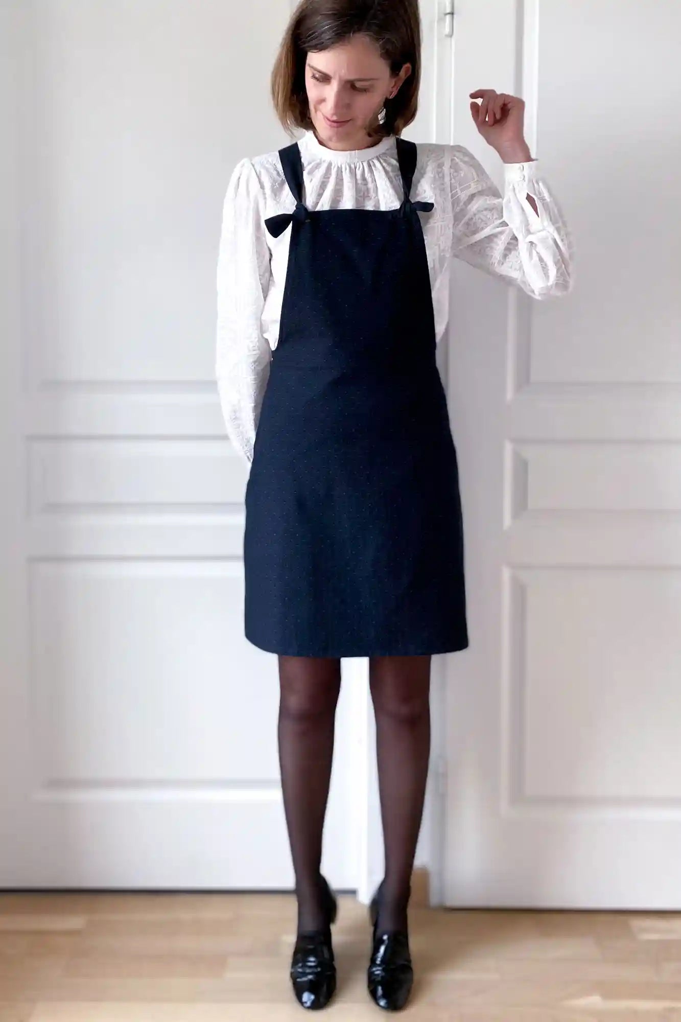 Patron De Couture Salopette Femme À Personnaliser Robe, Pantalon ou Short, PDF A4 et A0 ou Pochette, du 34 au 56, par Atelier Charlotte Auzou