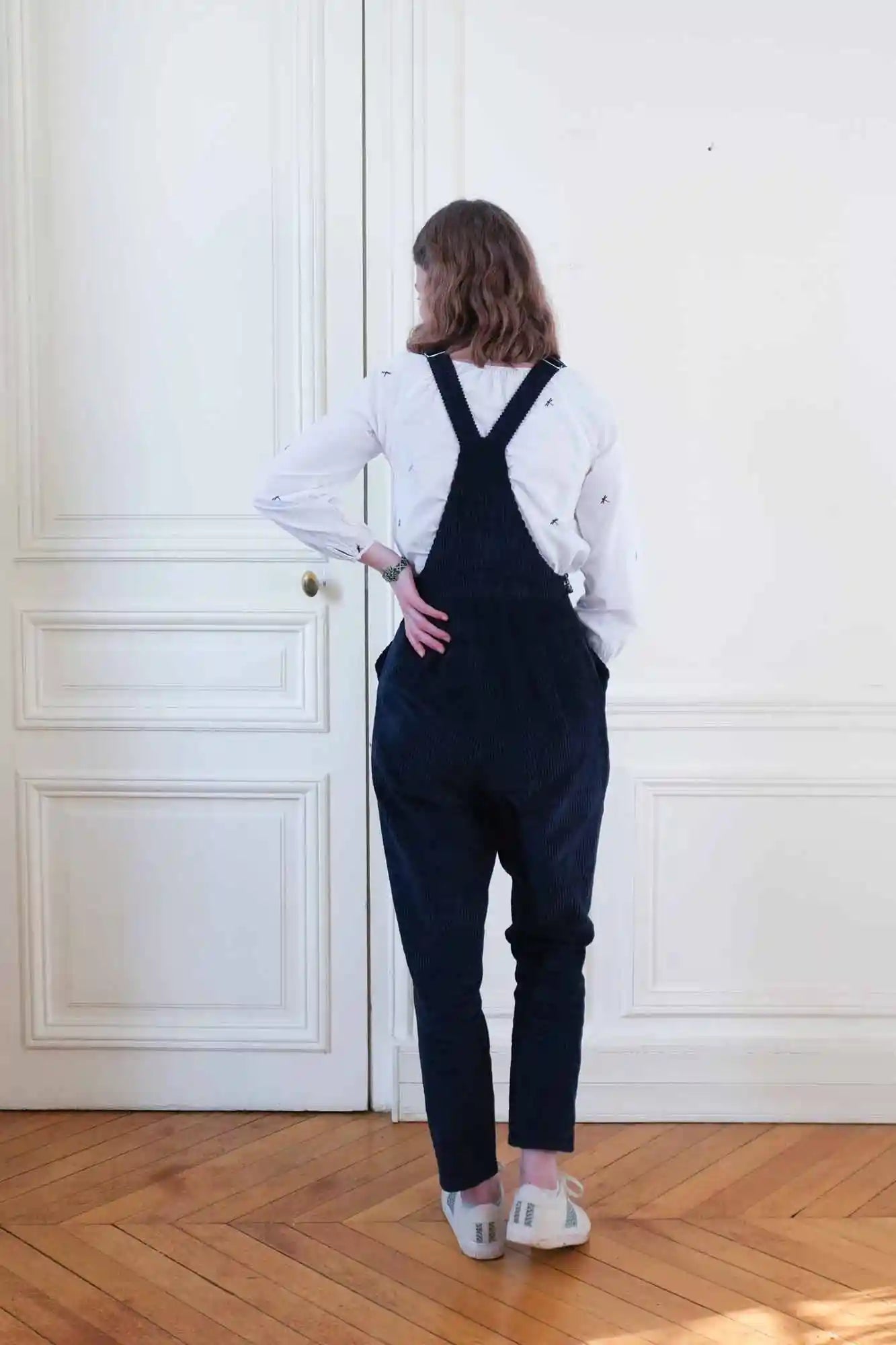Salopette Féminine en Velours