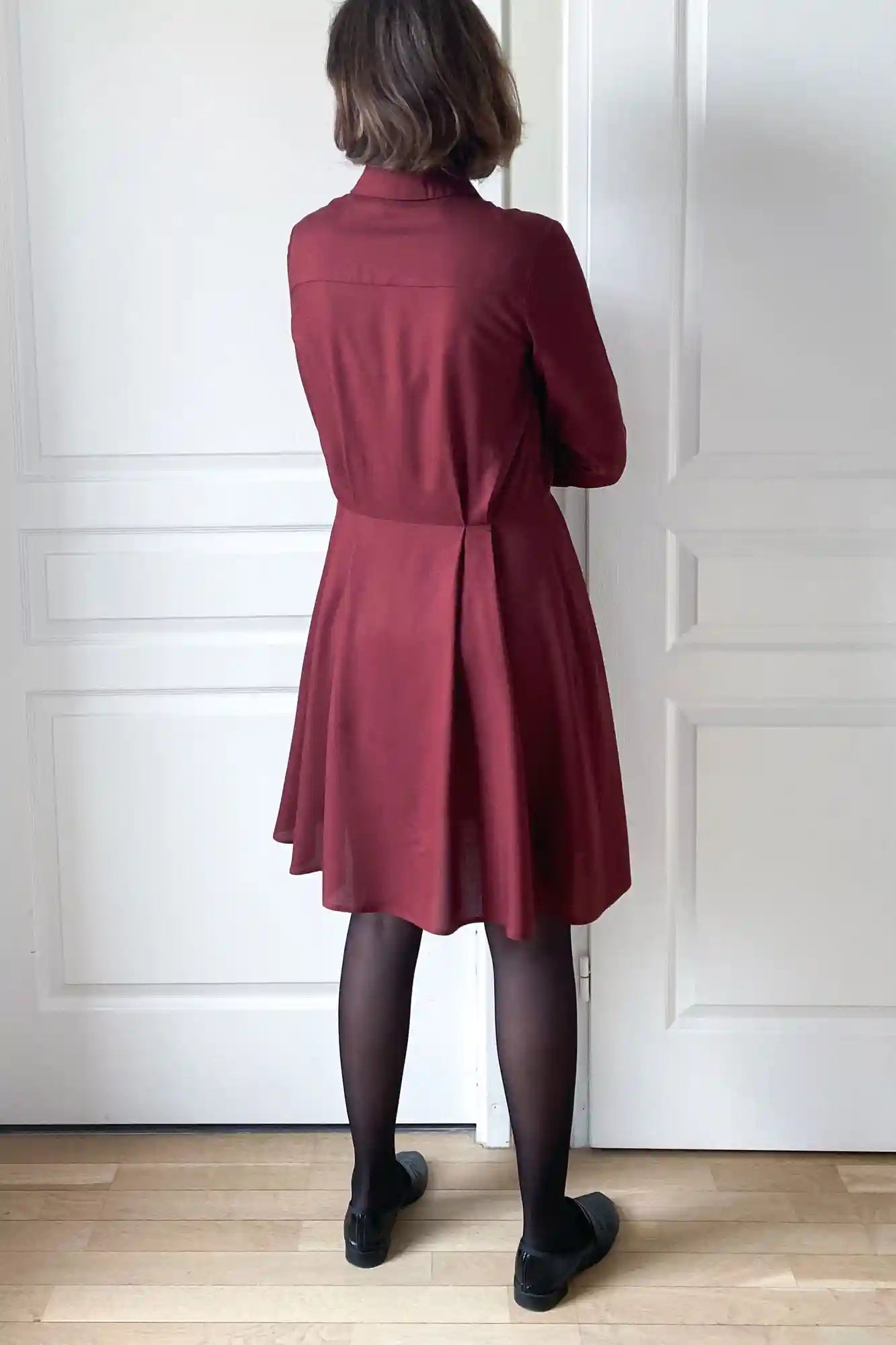 Patron De Couture Jupe À Plis Plats et Plis Creux, Pochette ou PDF, du 34 au 56, 2 longueurs et 3 statures incluses, par Atelier Charlotte Auzou