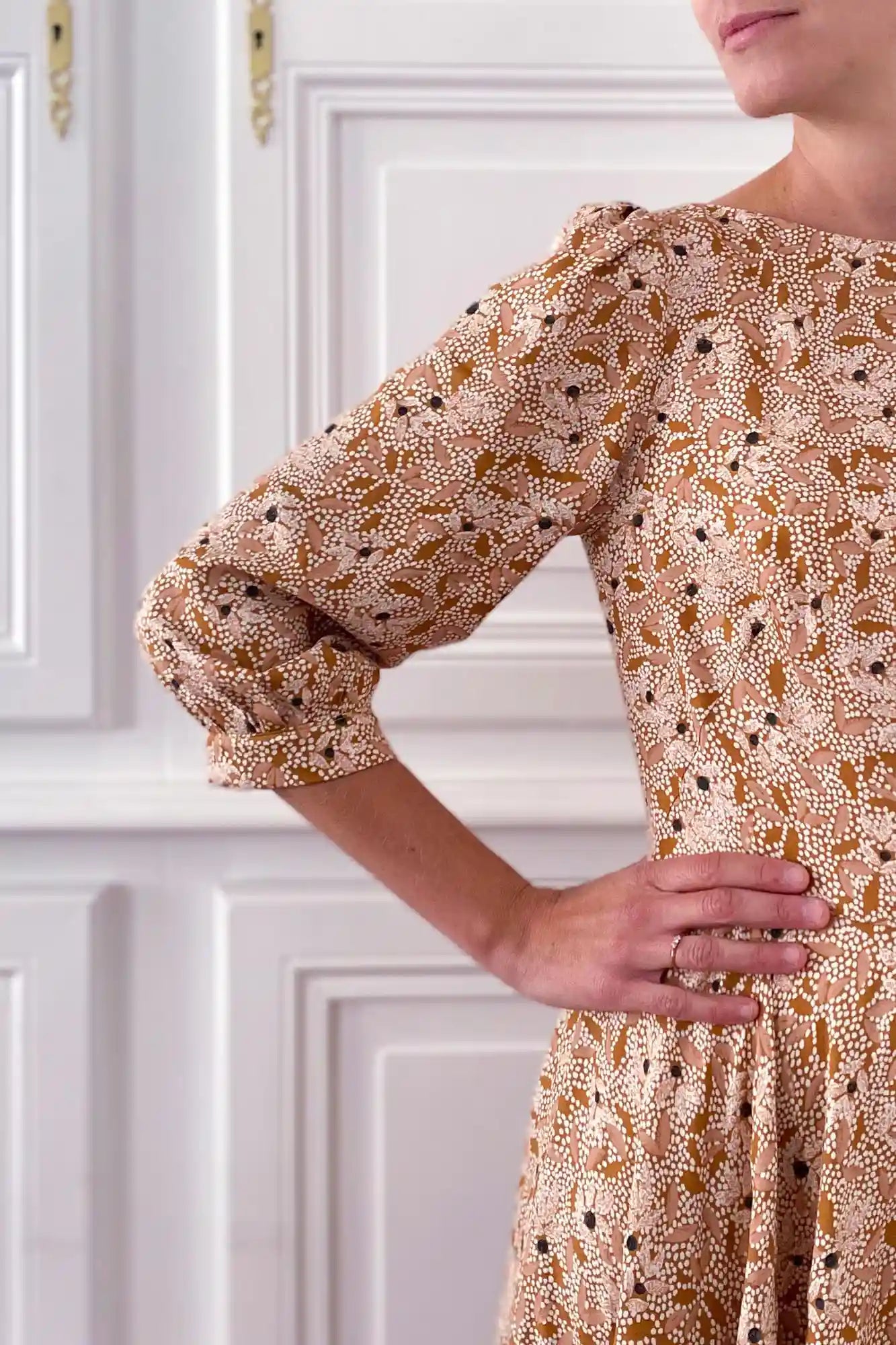 Patron de couture des Manches Bouffantes, disponible en 3 longueurs, Pochette ou PDF, du 34 au 56, à personnaliser avec les patrons sur-mesure Atelier Charlotte Auzou