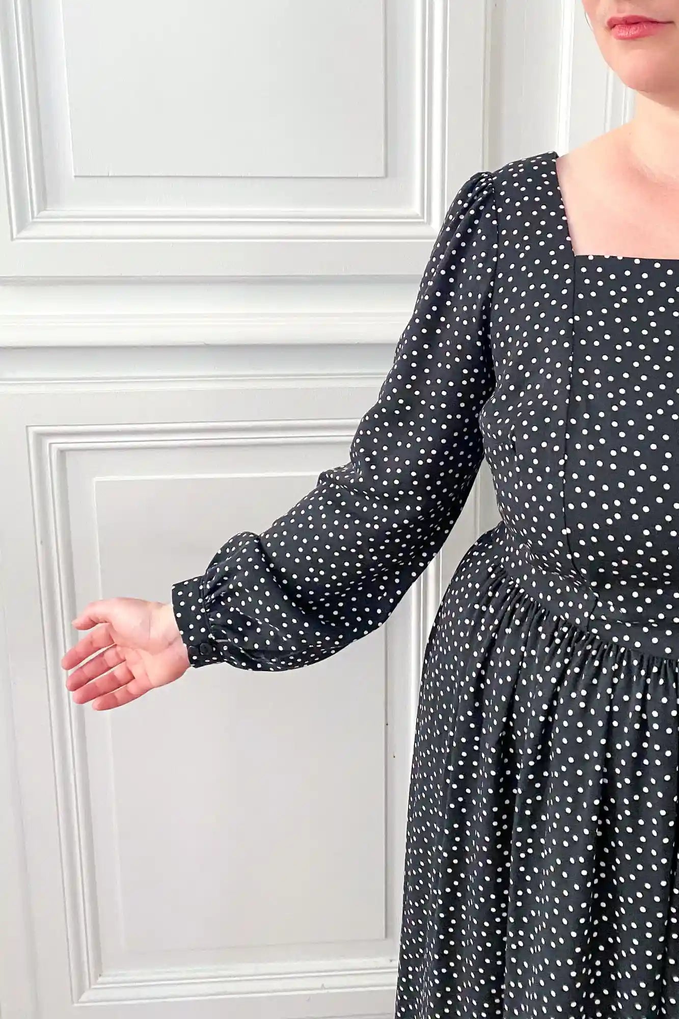 Patron de couture des Manches Bouffantes, disponible en 3 longueurs, Pochette ou PDF, du 34 au 56, à personnaliser avec les patrons sur-mesure Atelier Charlotte Auzou