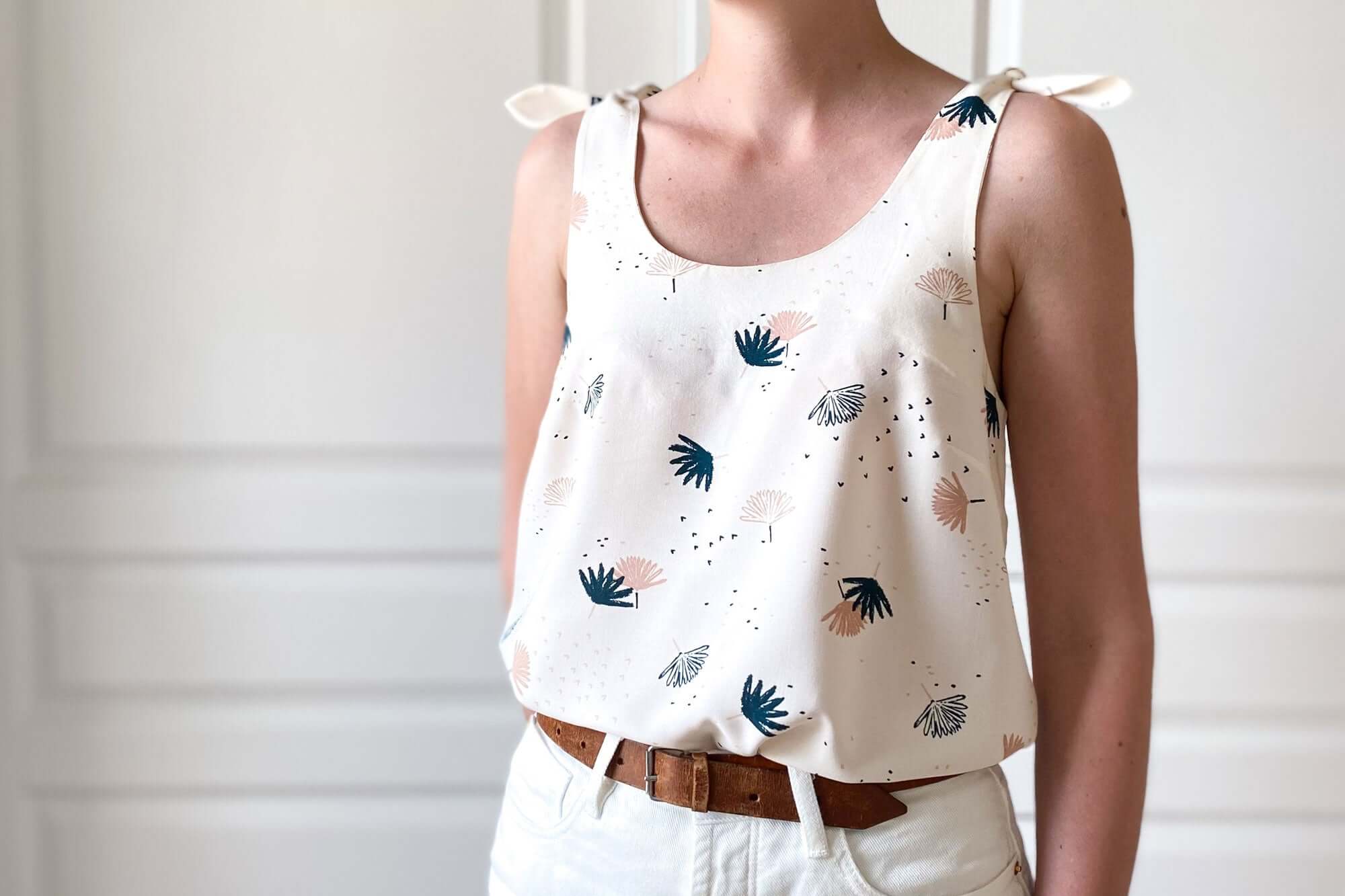 Patron Débardeur Femme Gratuit à Télécharger Coudre le Patron Débardeur Marcel en Top, Tuto Couture du Blog