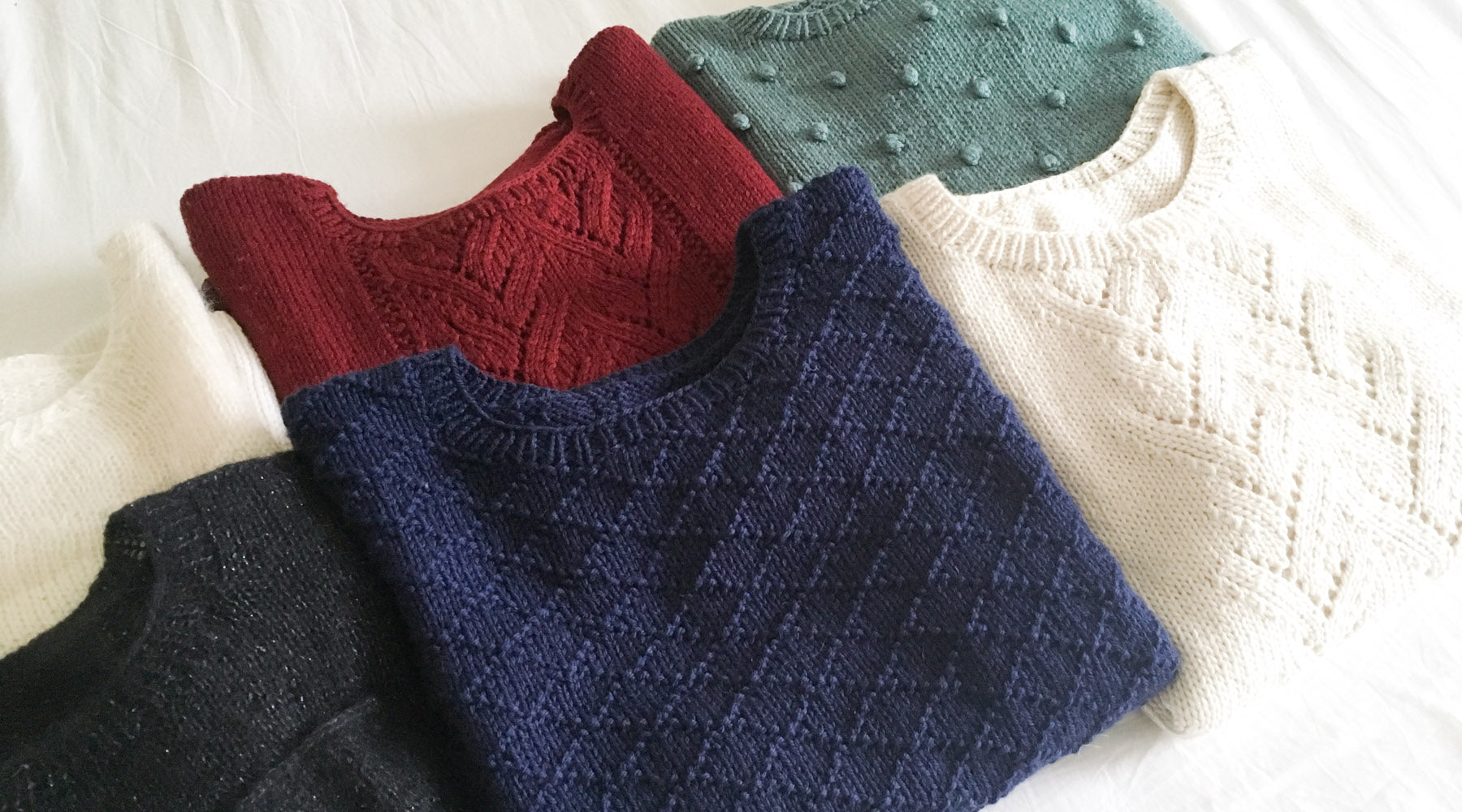 tricoter une collection de pulls basiques par Charlotte Auzou