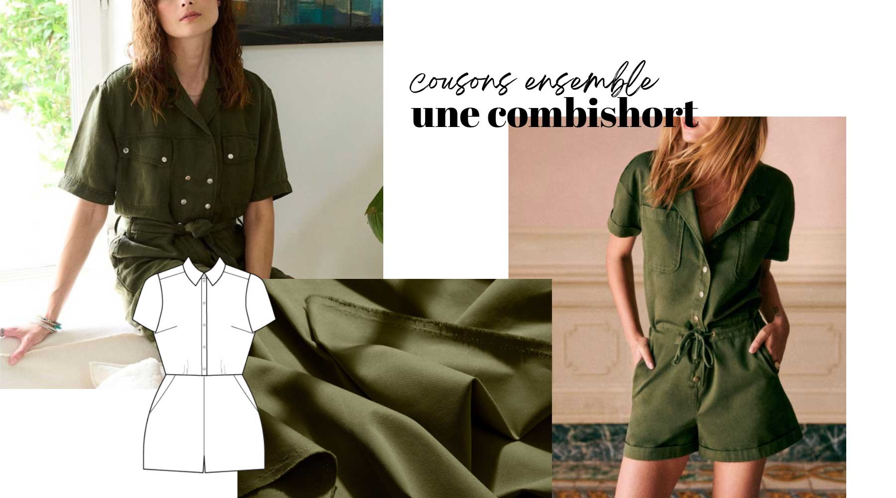 Cousons Ensemble une Combishort