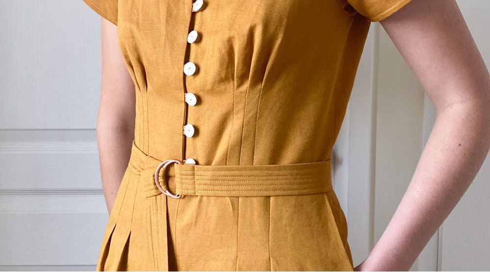 tuto couture gratuit ceinture matelassée boucles