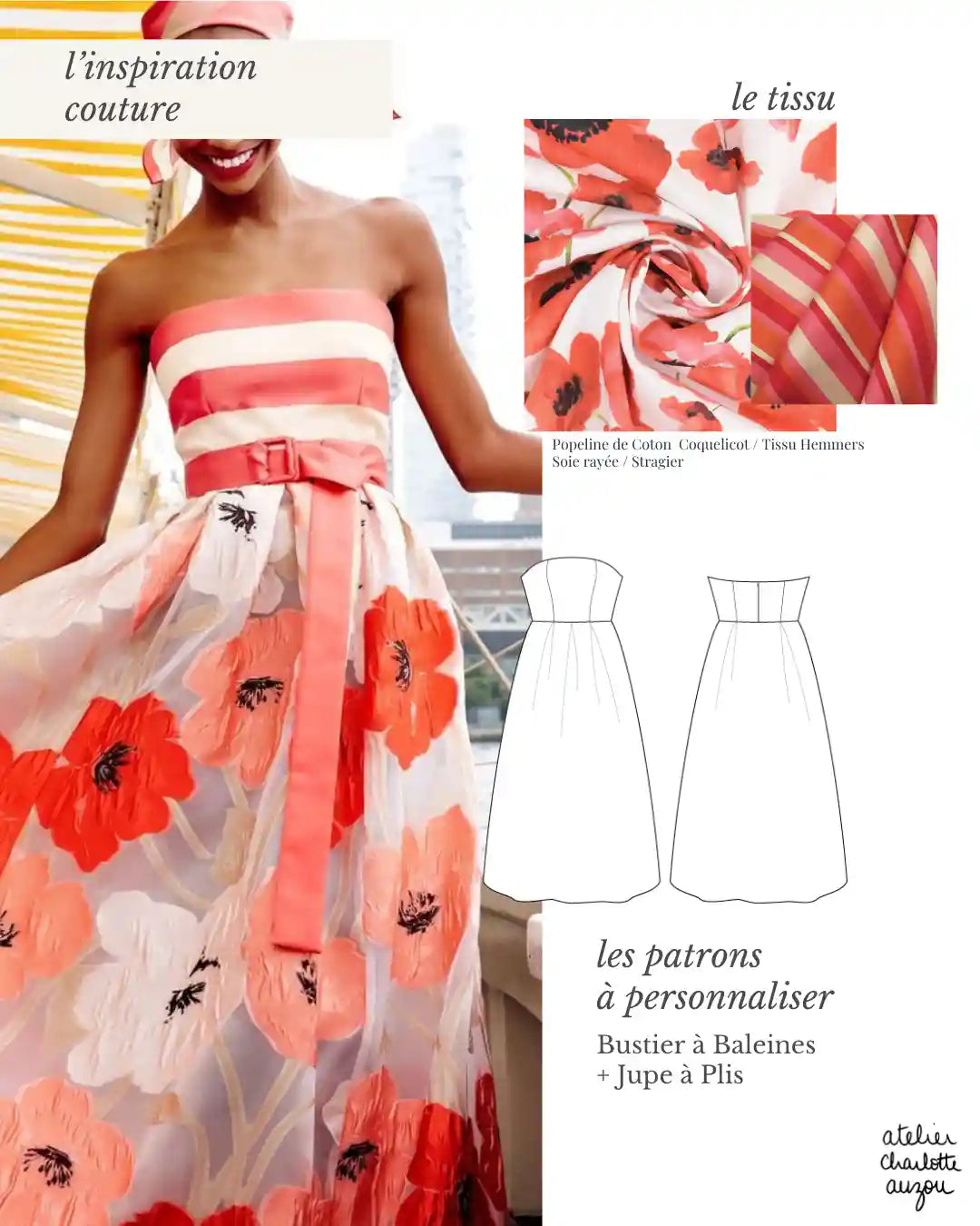 Idée Couture Patron Bustier à Personnaliser