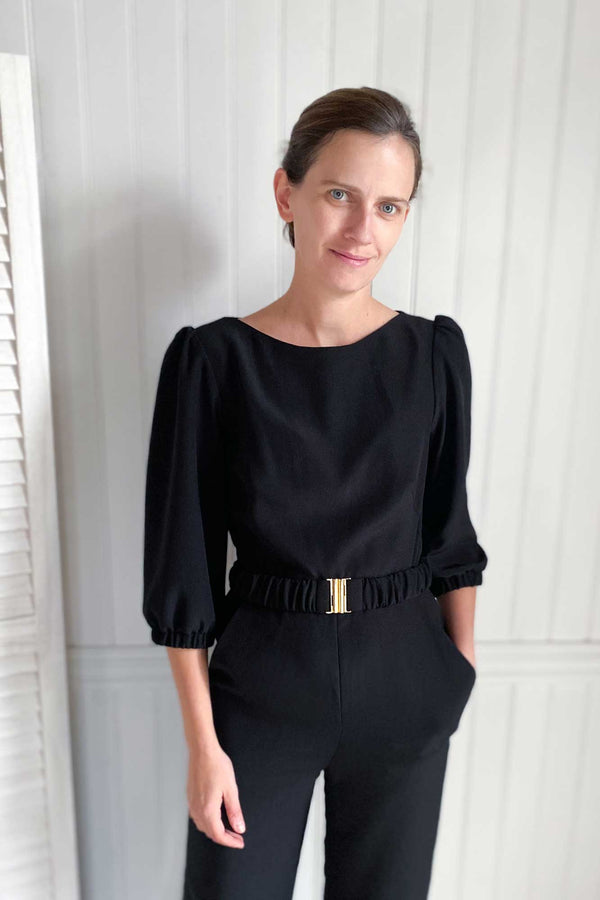 Patron de Couture pour Femme, la Combinaison Pantalon Elégante et Féminine à Personnaliser par Atelier Charlotte Auzou