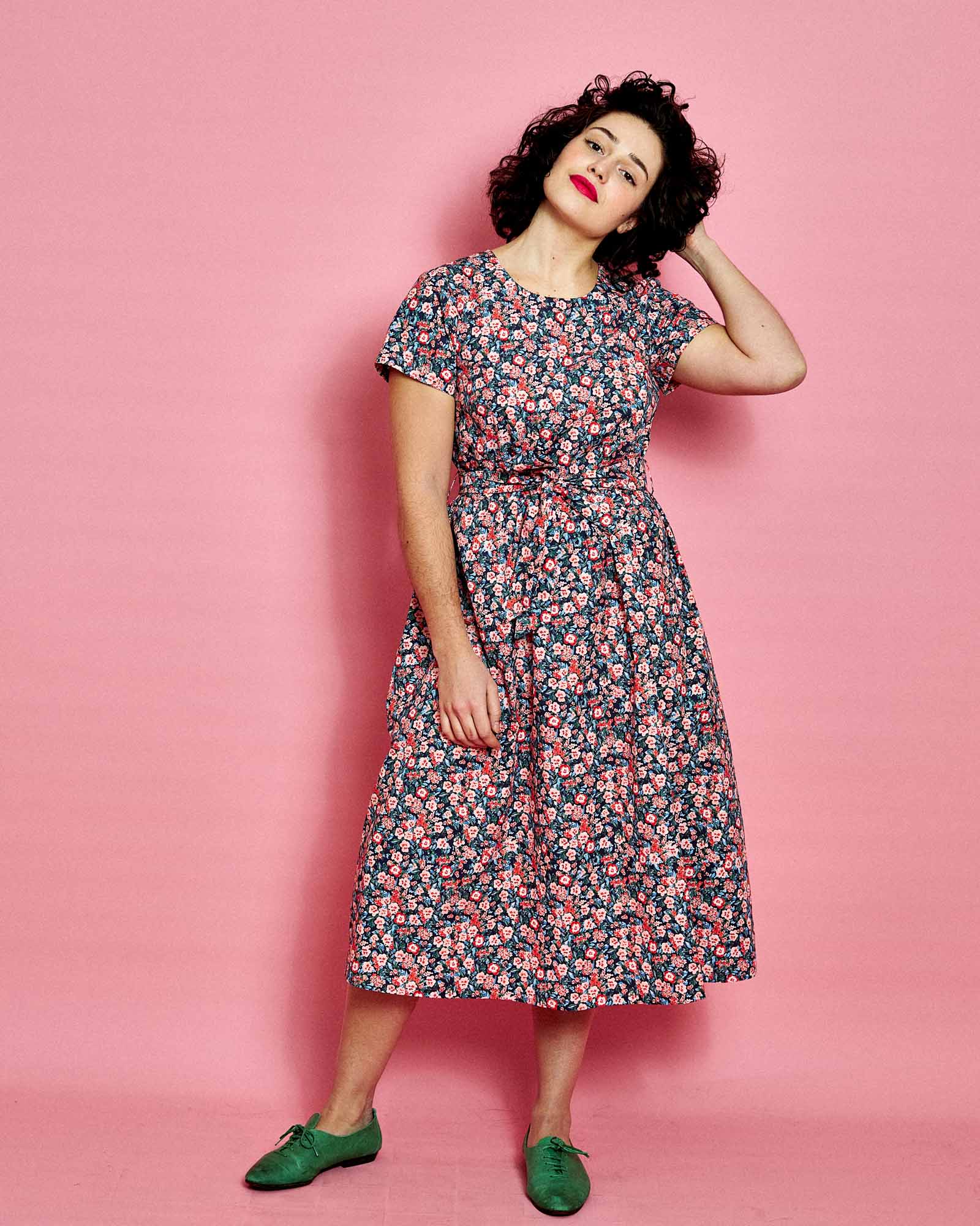 Patron de Robe Midi Facile, Couture pour Débutantes, Livre par Charlotte Auzou