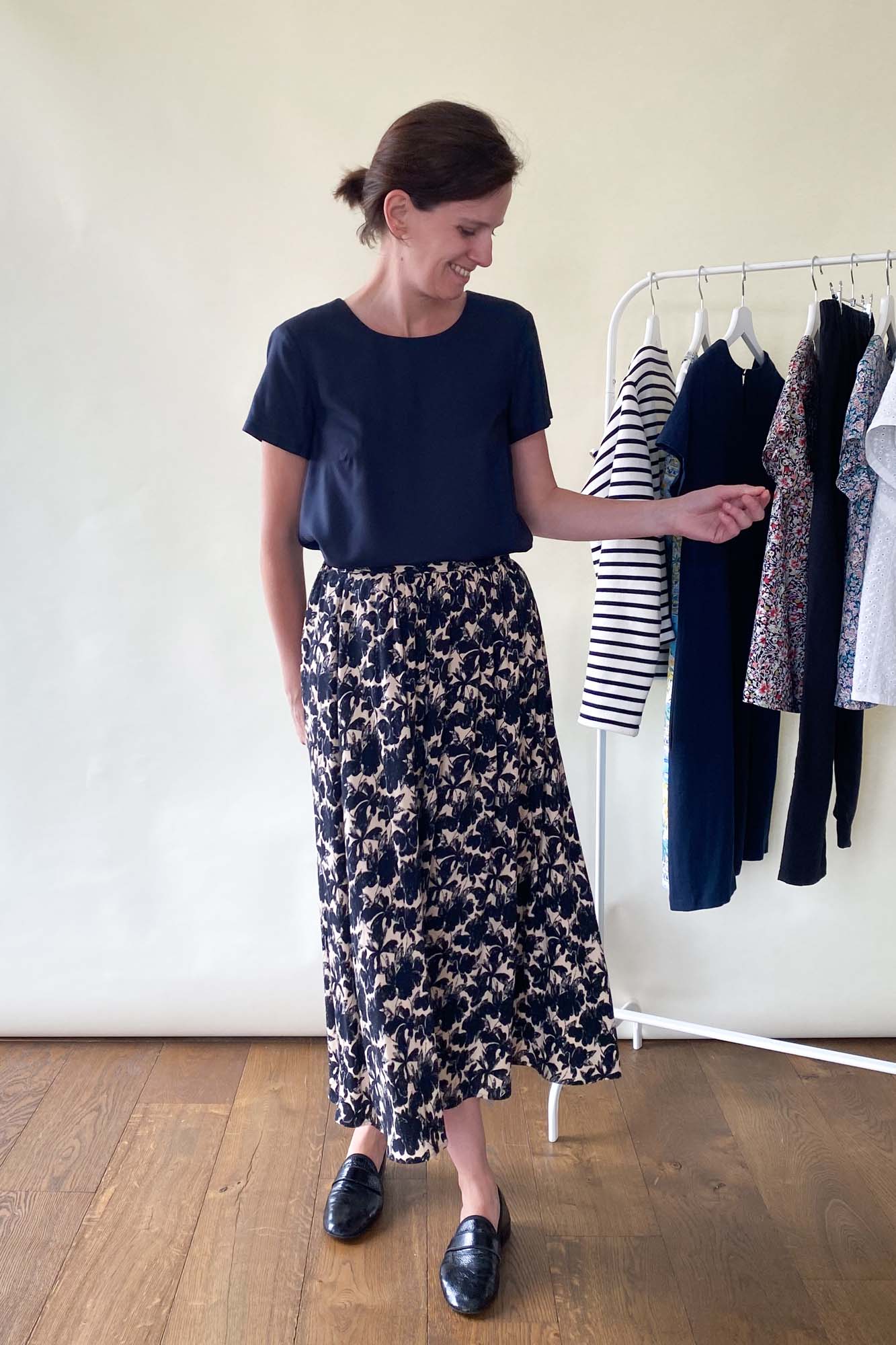 Patron de Couture pour Débutantes, la Blouse et la Jupe Midi, Livre par Atelier Charlotte Auzou