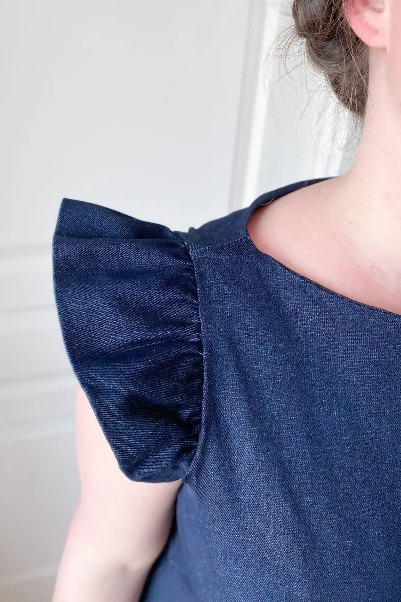 Robe Droite en Denim