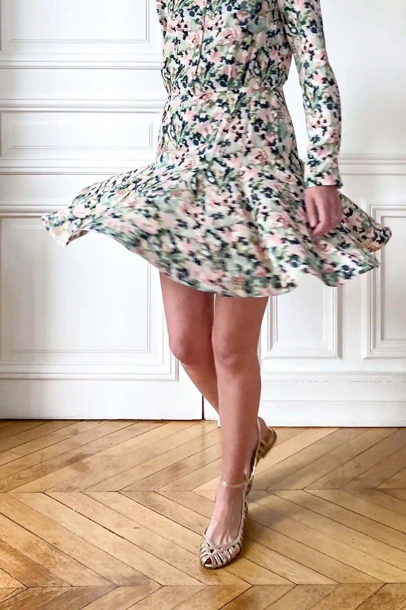 Patron de Couture Jupe à Godets à Personnaliser, au Format PDF du 34 au 56, par Atelier Charlotte Auzou