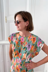 Coudre une Robe Fleurie pour l'Été avec les Patrons de Couture à Personnaliser par Atelier Charlotte Auzou
