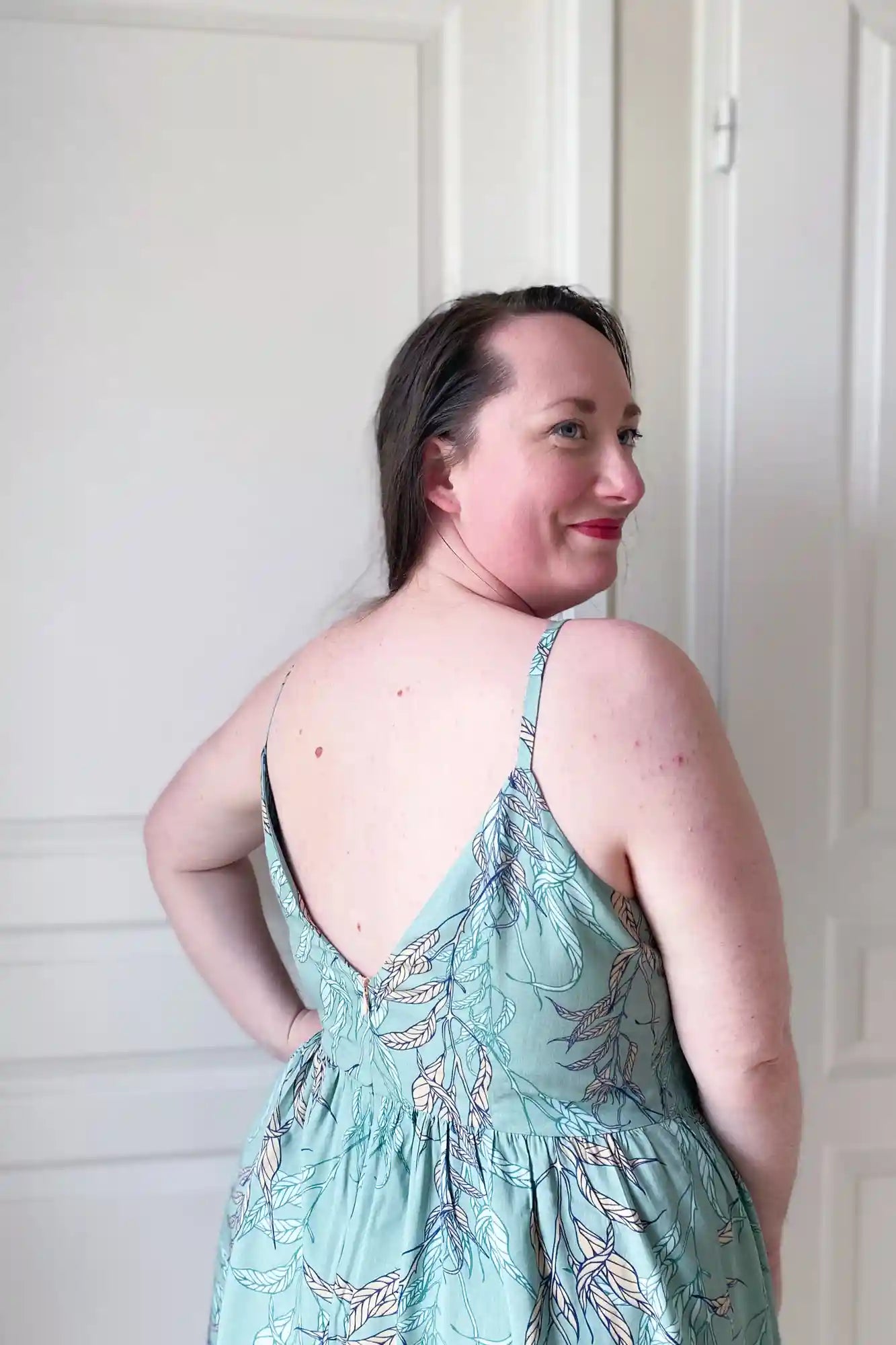 Robe Courte d'Été à Bretelles