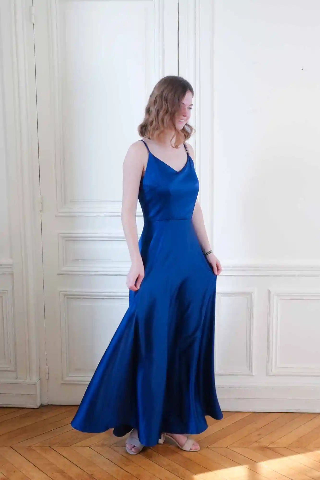 Robe de Gala Longue à Bretelles