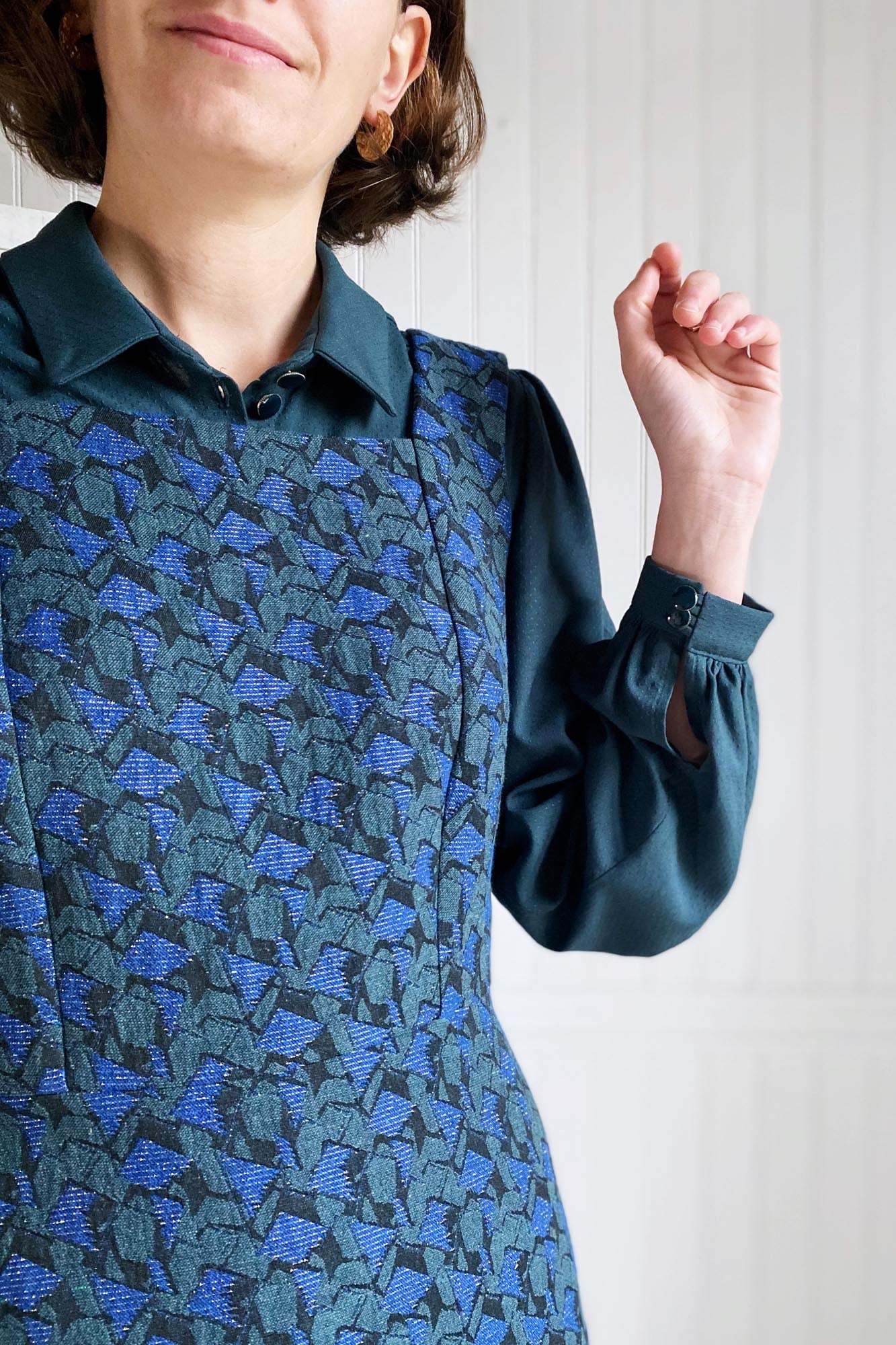 Robe d'Hiver en Jacquard