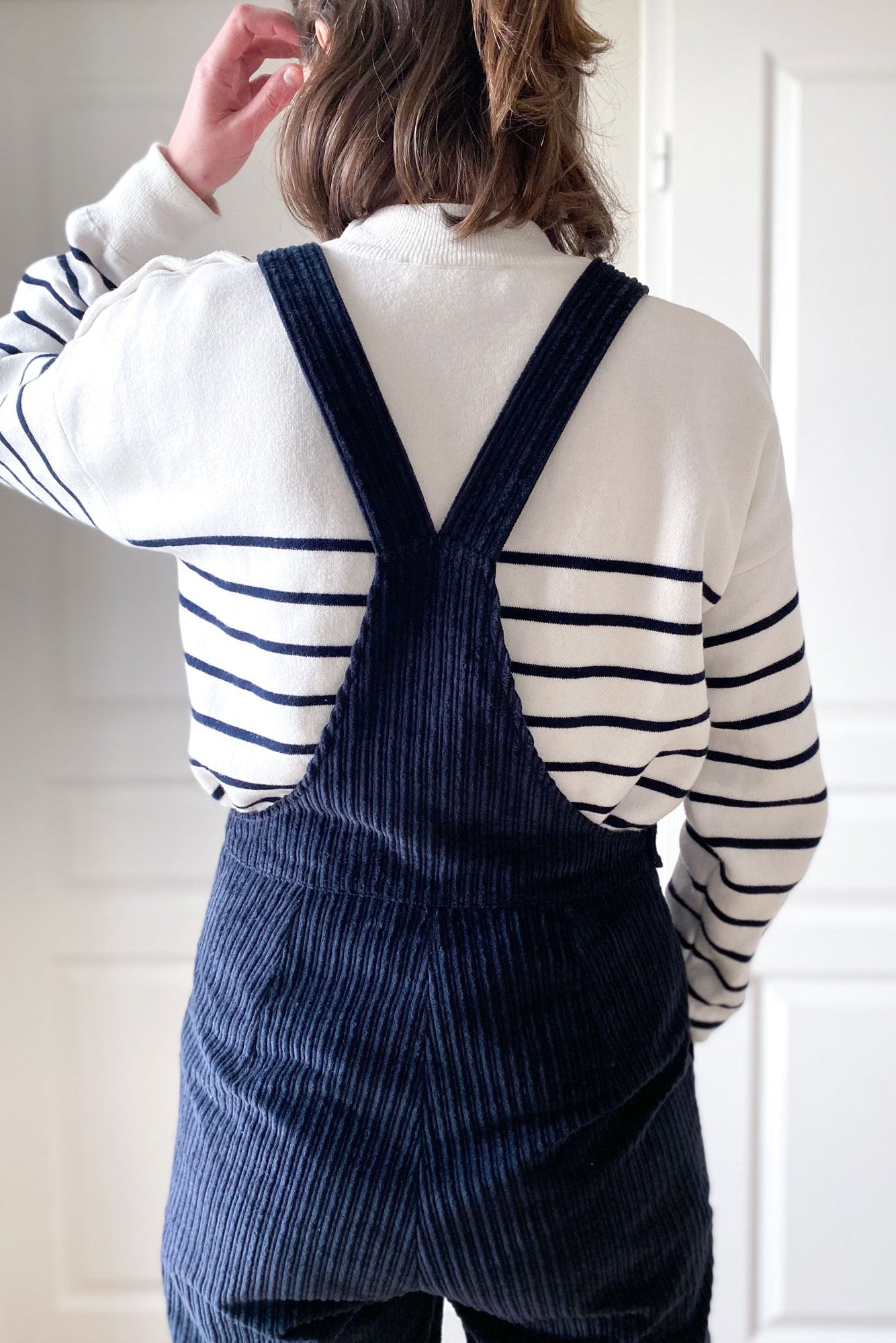 Salopette en Velours Côtelé