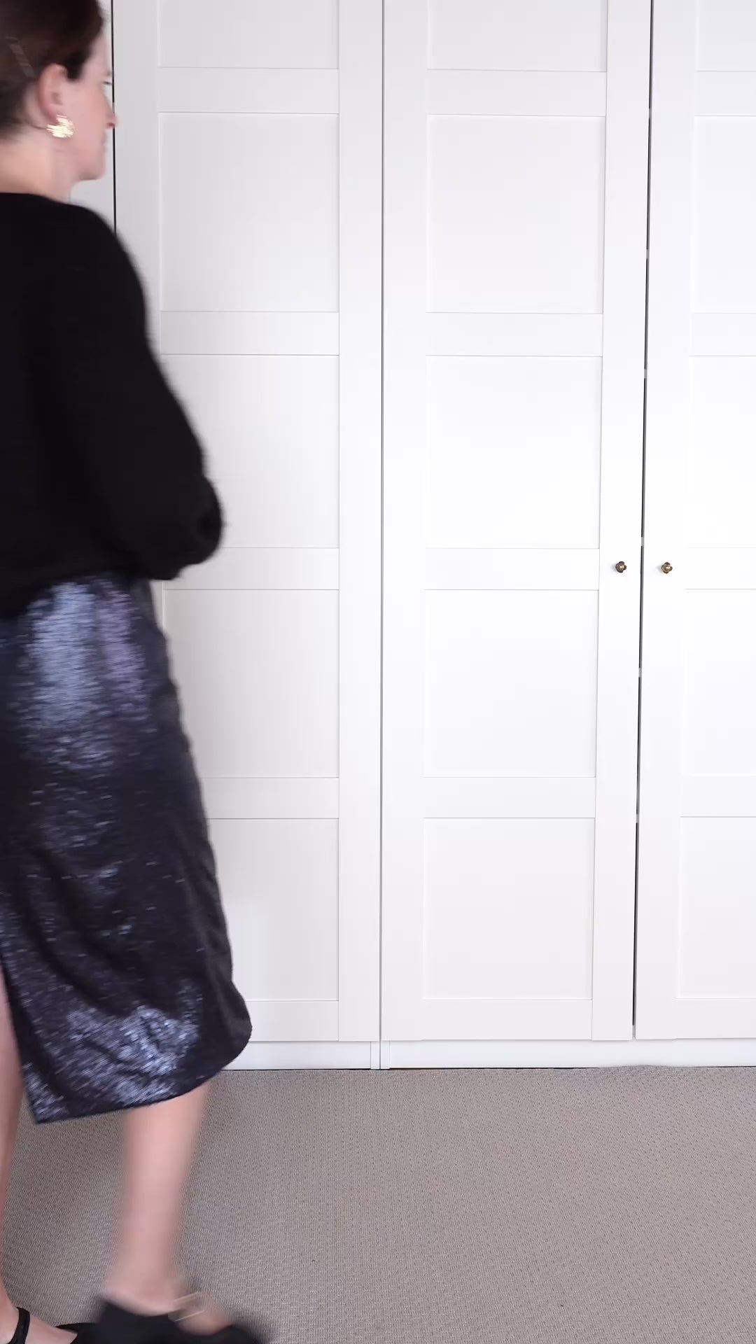 Patron de Couture Jupe Droite Midi en Sequins Personnalisable