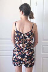 Patron de Couture Combishort Caraco À Bretelles À Personnaliser