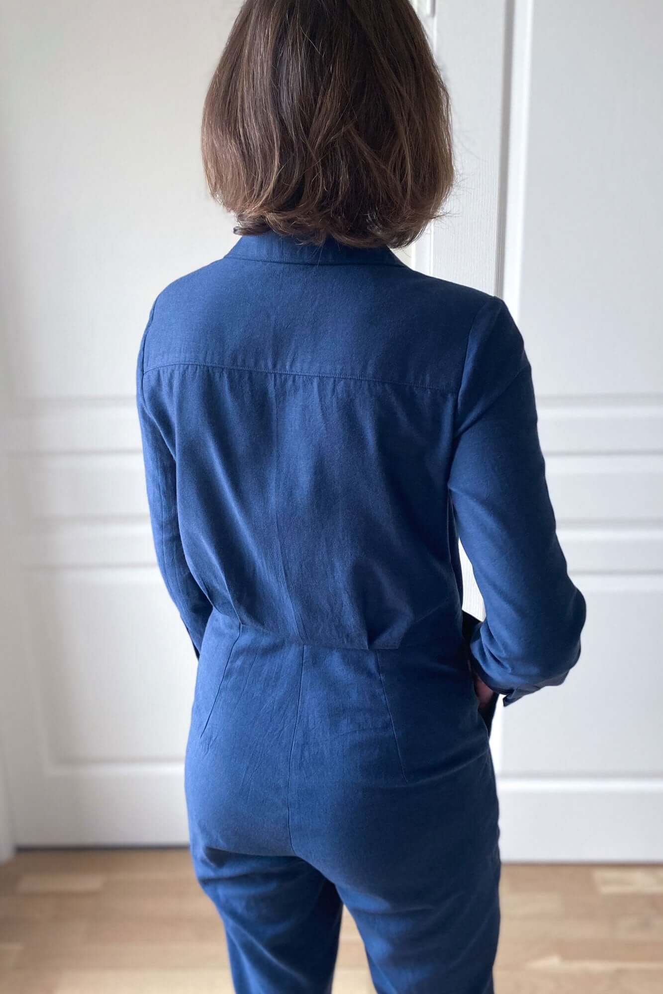 Patron de Couture de Combipantalon Chemise À Personnaliser