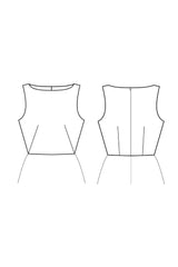 Patron de Couture Encolure Bateau À Personnaliser par Atelier Charlotte Auzou