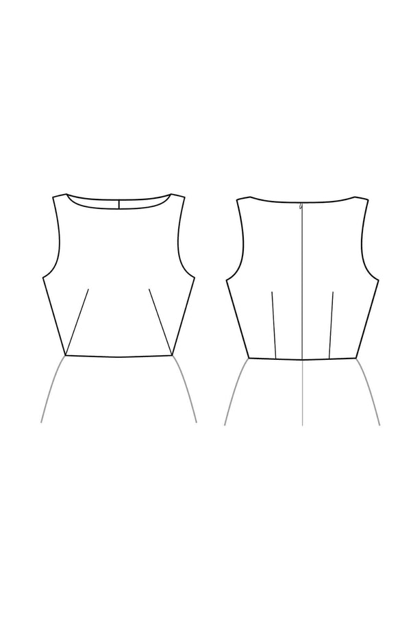 Patron de Couture Encolure Bateau À Personnaliser par Atelier Charlotte Auzou