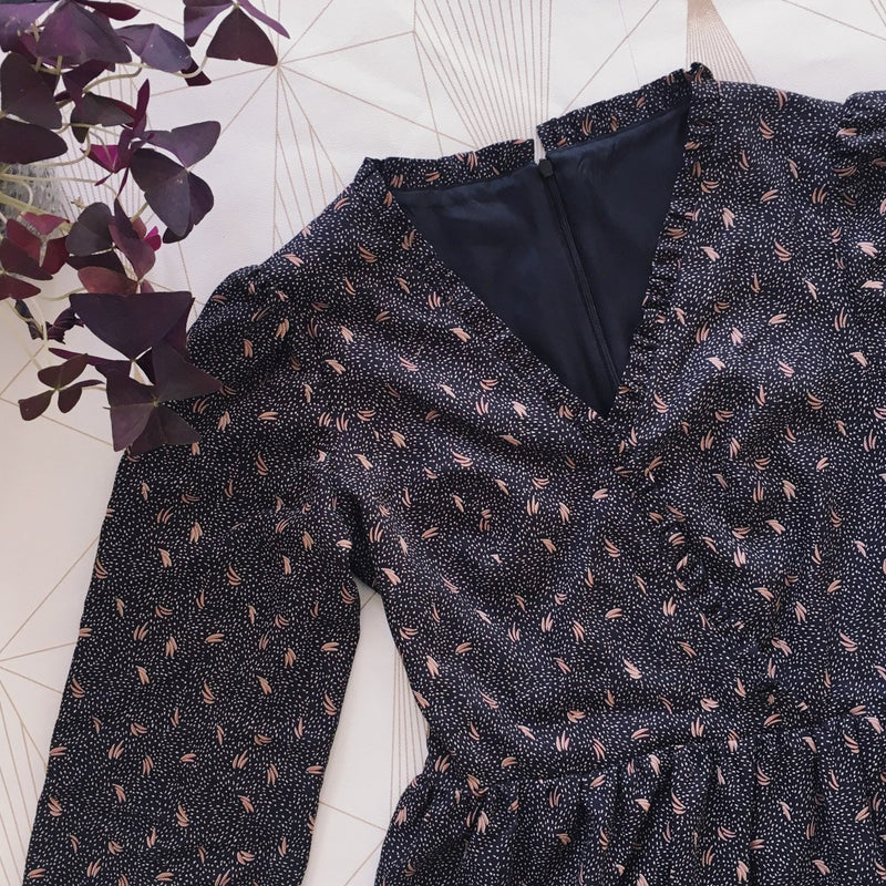 Patron de Couture Robe Cache-Coeur À Personnaliser