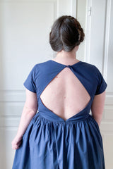 Patron de Couture Robe Dos Nu Losange À Personnaliser