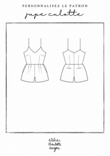 Patron De Couture PDF Pantalon Jupe Culotte À Personnaliser