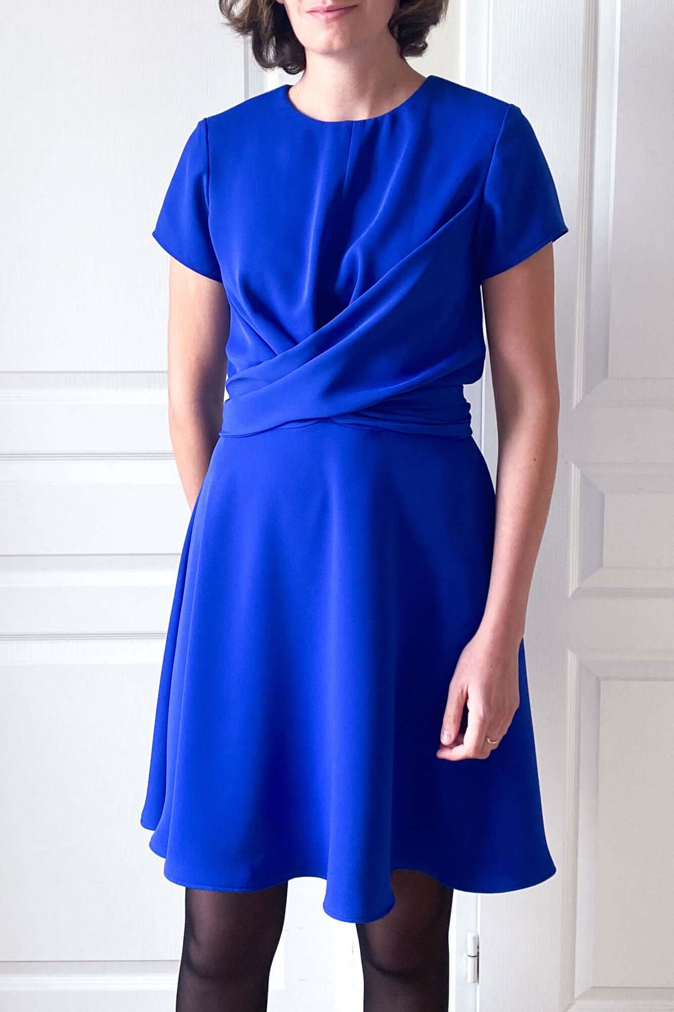 Patron De Couture Robe Avec Liens À Nouer À La Taille PDF
