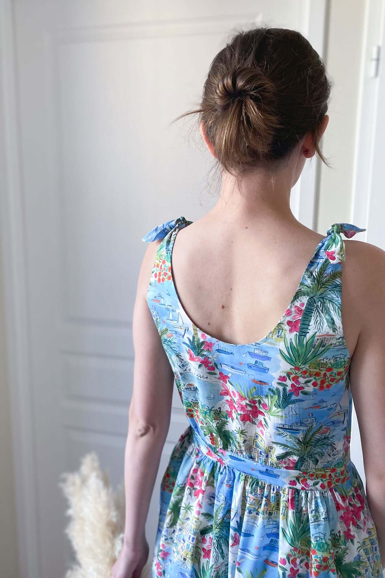 Patron de Couture Robe en Liberty Débardeur Marcel À Personnaliser